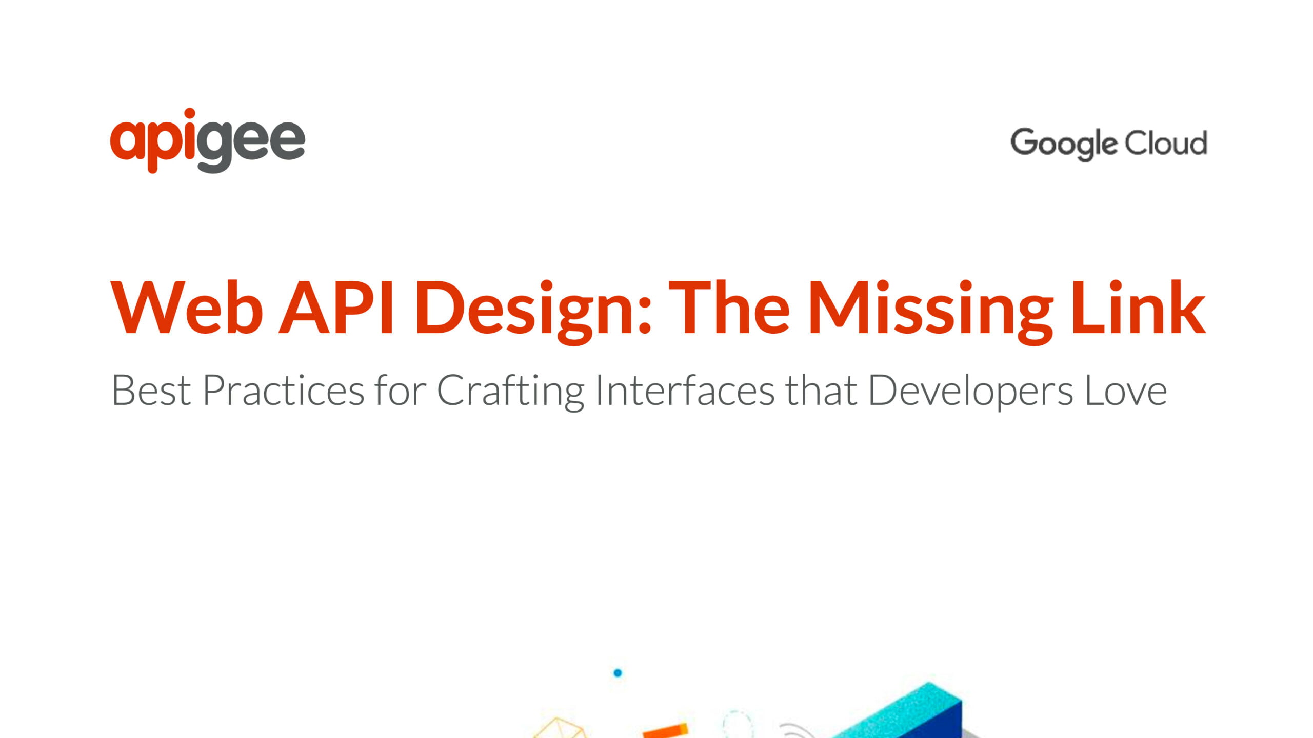 1. Web API Design