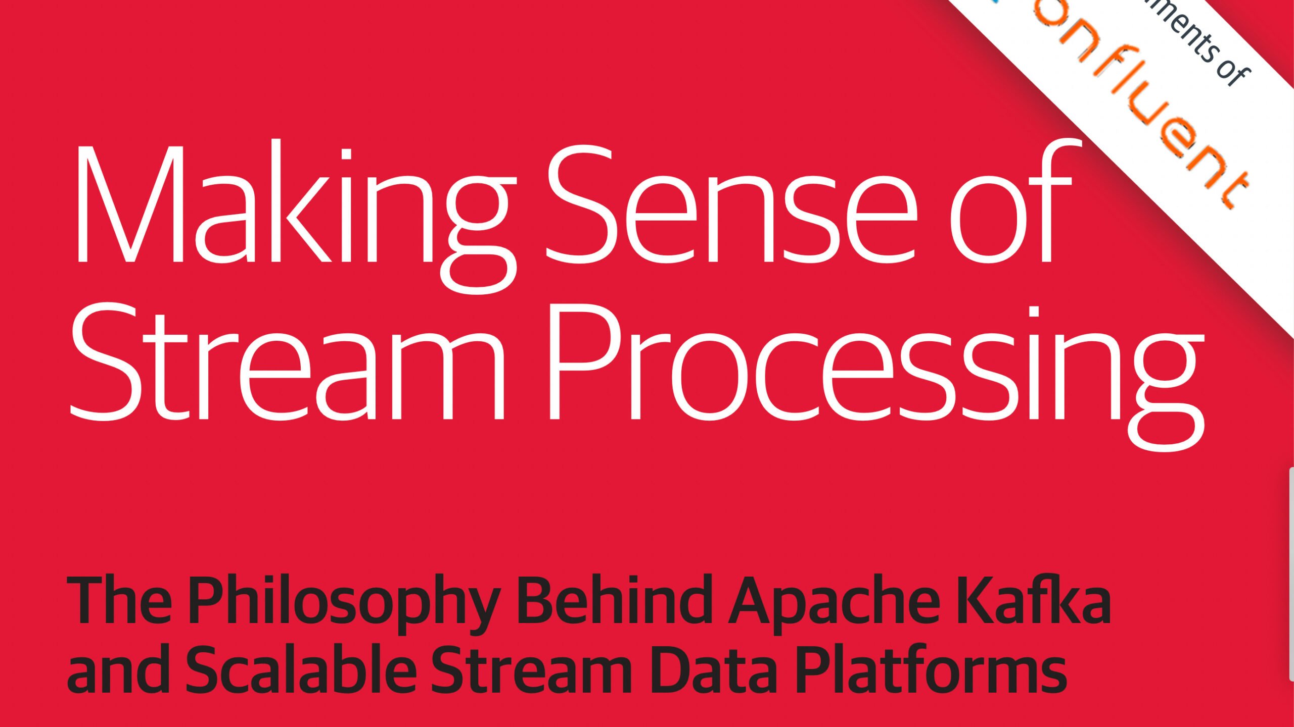 2. Making sense of stream processing